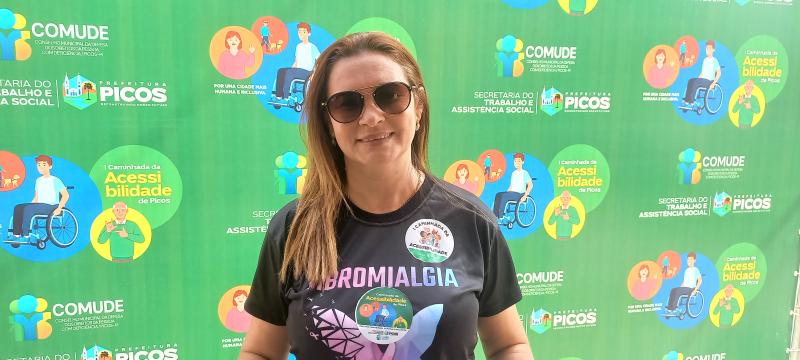 Vereadora Dalva Mocó participa e apoia a Caminhada da Acessibilidade em Picos