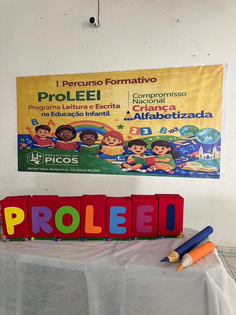 Formação fortalece práticas de leitura e escrita na Educação Infantil em Picos